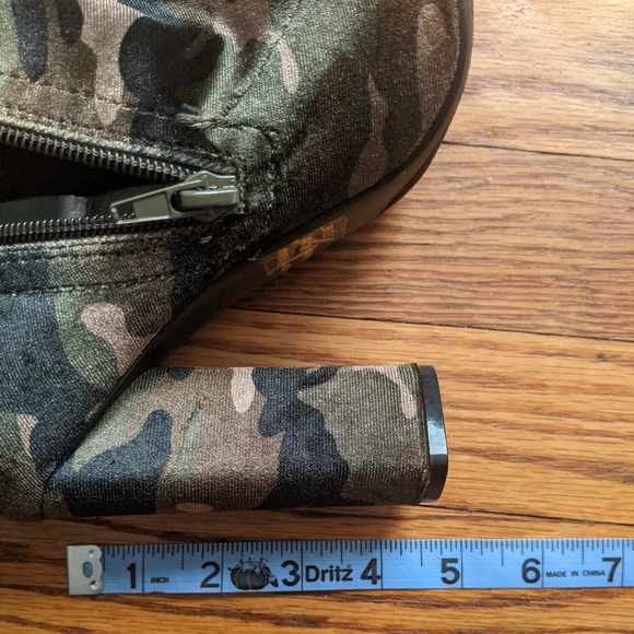 WINDSOR 🪖 At Ease Camo Boots, Women's Size 7 - Picture 9 of 9